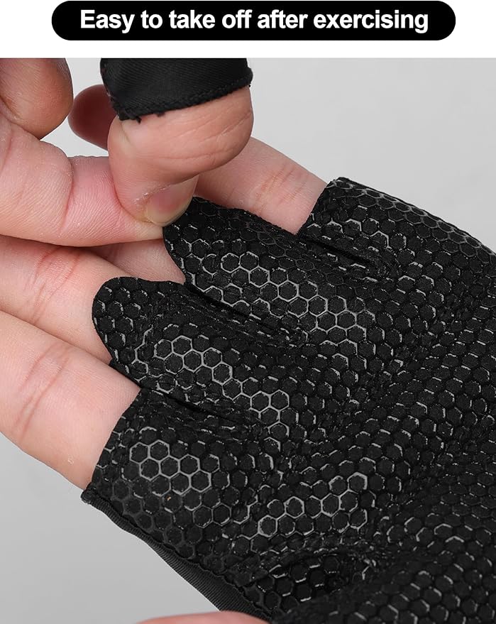 KUTOOK Weight Lifting Gloves for Women Gym Workout Gloves with Palm Protection & Extra Grip Breathable Exercise Gloves for Men Fitness