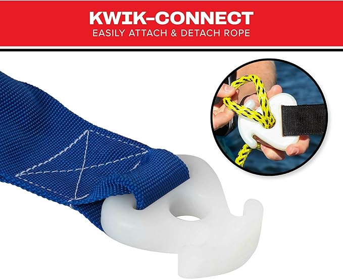 Airhead Mable Inflatable Towable Tube, 1-4 Rider Models, Dual Tow Points, Full Nylon Cover, EVA Foam Pads, Patented Speed Valve, Boat Tubes and Towables