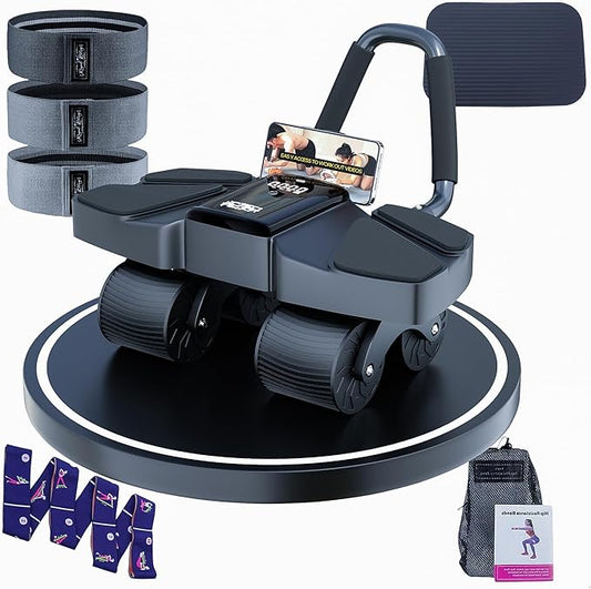 New 2024 Roller High-Performance Exercise Machine With Automatic Rebound, Multi- layered Anti-Slip