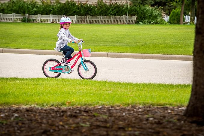 Schwinn Elm and Koen Bike or Balance Bike, 12-20 Inch Bike for Kids Ages 2-13, Black, Blue, Red, Teal, Pink or Purple, SmartStart Ergonomic Design, Adjustable Seat Grows with Child, Training Bicycle