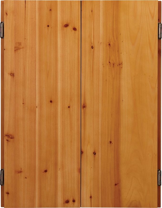 Viper by GLD Products Metropolitan Solid Wood Cabinet & Sisal/Bristle Dartboard Play-Ready Bundle