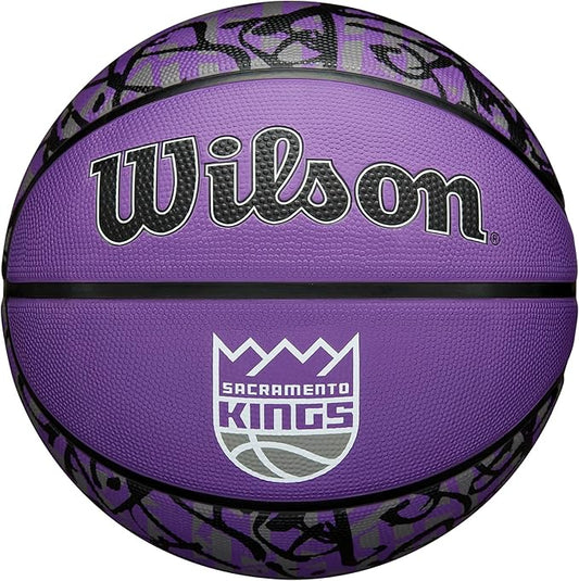 WILSON NBA Team Graffiti Basketballs - Size 7-29.5"