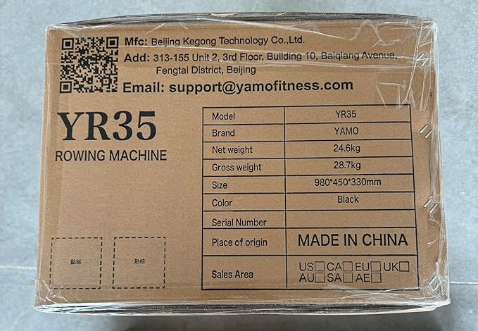 YAMO Water Rowing Machine for Home, Row Machine with 330LB Weight Capacity, Support Bluetooth & Compatible with Apps, Water Row Machine with Comfortable Seat and Tablet Holder