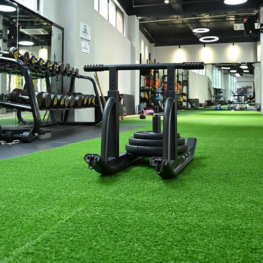 Yescom Sports Sled Strips Turf Gym Turf Flooring for Weight Sled Push Gym Equipment Outdoor Indoor Use 50'x3'(150 Sq.Ft) 0.8" H