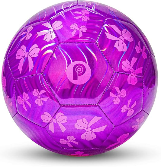 Soccer Ball Size 3, Size 4 - Kids Aged 3-5 6-8 8-12 Outdoors Sports Training Playing Ball Set with Pump Teens Girls Boys Back to School Gift