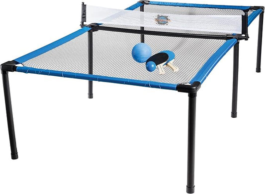 Franklin Sports Spyder Pong Tennis - Table Tennis, Volleyball + 4 Square - Includes Net, Table, Paddles + Ball