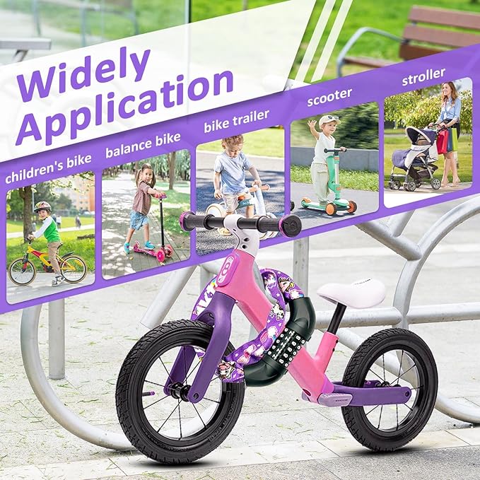 NDakter Bike Chain Lock, 5 Digit Combination Heavy Duty Anti Theft Bicycle Chain Lock,2.62/3.2/4.27/5/6Ft Long Security Resettable Bike Locks for Bike, Bicycle, Scooter, Door, Gate, Fence-4/6mm Thick