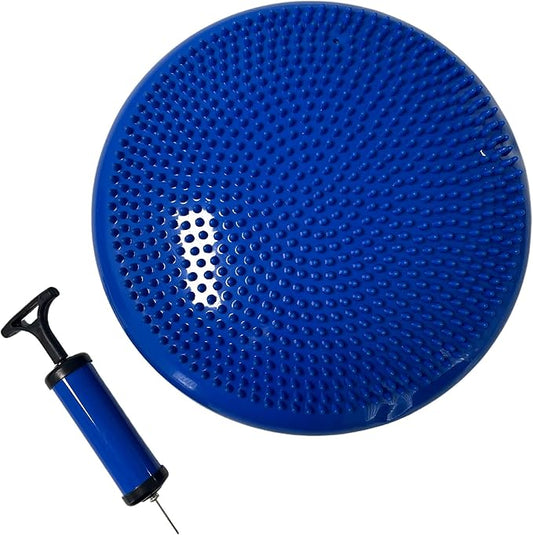 Critical Bench Inflatable Balance Disc Wobble Cushion – Core Stability, Balance Training, Posture Support & Fitness Exercise Seat – Ideal for Fitness Routines and Posture Correction.