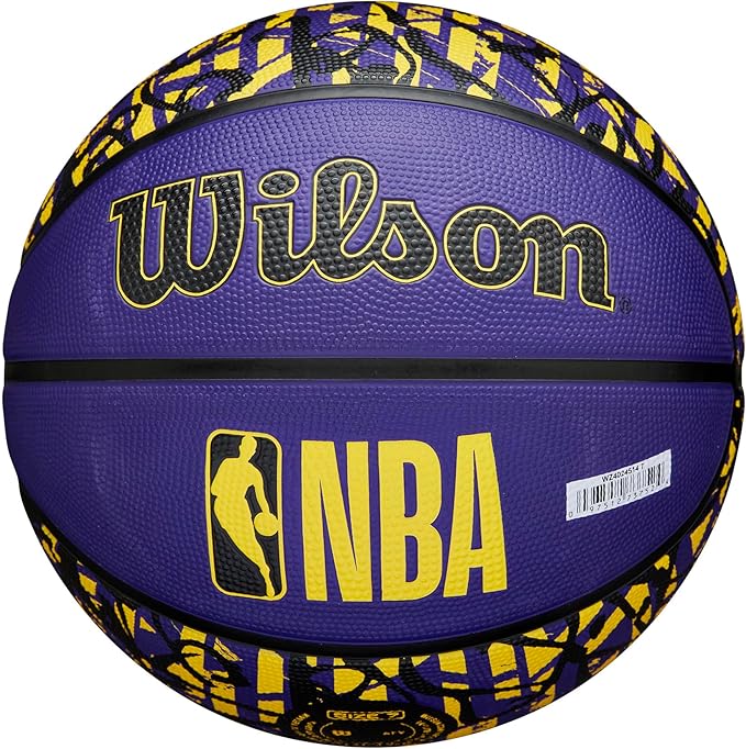 WILSON NBA Team Graffiti Basketballs - Size 7-29.5"