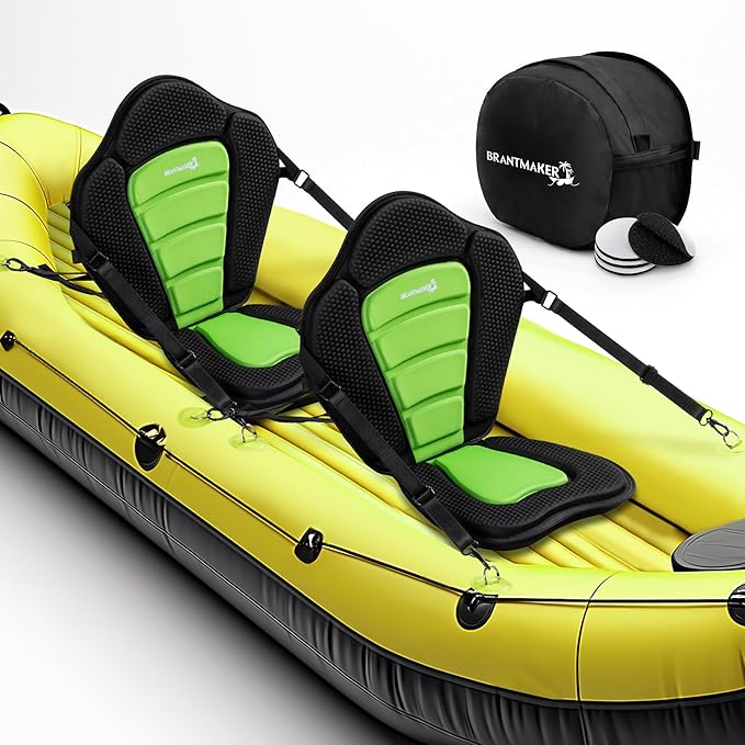 Kayak Seats with Back Support, Paddle Board Seat, Universal Thicken Cushion for Inflatable Paddleboard, Sup, Canoe, Ocean Kayak