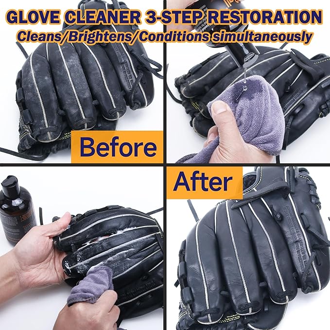 AliBall Ultimate Baseball Glove Break-in Kit and Care Kit, All-in-One Solution