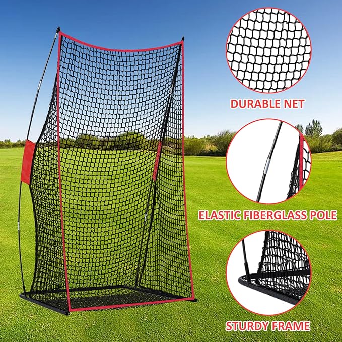 Football Net Portable Football Throwing Net Football Kicking Cages for Throwing