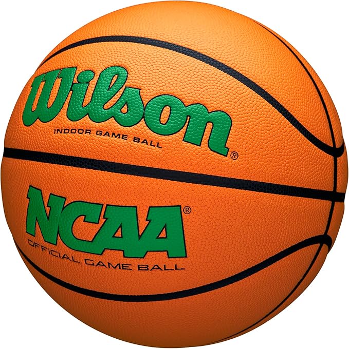 WILSON NCAA Evo NXT Official Indoor Game Basketballs - Sizes 6 and 7