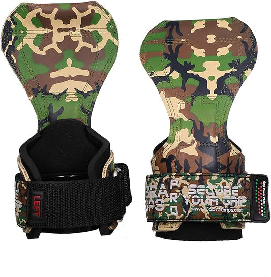 Cobra Grips PRO Weight Lifting Gloves Heavy Duty Straps Alternative Power Lifting Hooks for Deadlifts Adjustable Neoprene Padded Wrist Support Bodybuilding