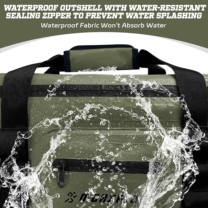 Waterproof Shell 24 cans Paddle Board Cooler Bag, Sup Deck,Kayak Cooler Bag Accessories