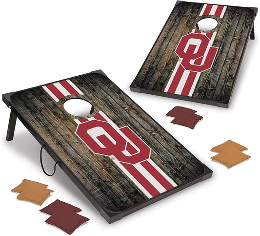 Wild Sports NCAA 2' x 3' MDF Deluxe Cornhole Set - with Corners and Aprons