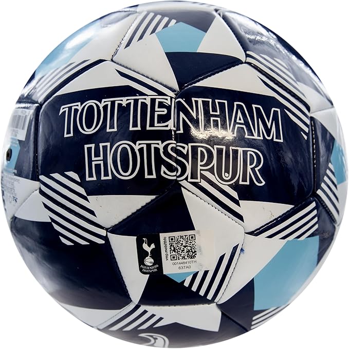 Icon Sports Officially Licensed Tottenham Hotspur Regulation Size 5 Soccer Ball
