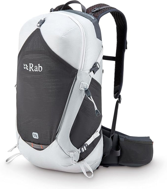 Rab Protium Lightweight Backpack - Comfortable Daypack for Hiking & Trekking - Dark Pewter/Anthracite - 20-Liter (Back Length - Medium/Large)