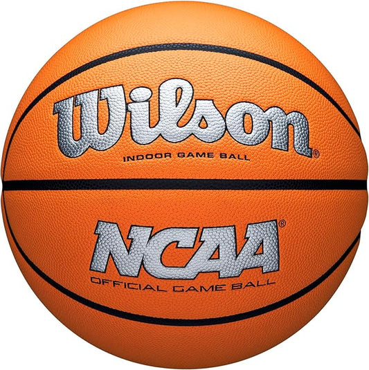 WILSON NCAA Evo NXT Official Indoor Game Basketballs - Sizes 6 and 7