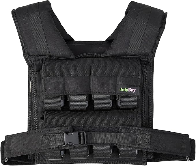 Adjustable Weighted Vest for Men and Women with Removable Weights, Weighted Vests for Posture, 20lbs | 35lbs Durable Body Weight Vest for Walking, Running, Cardio, CrossFit, Strength, and Workout