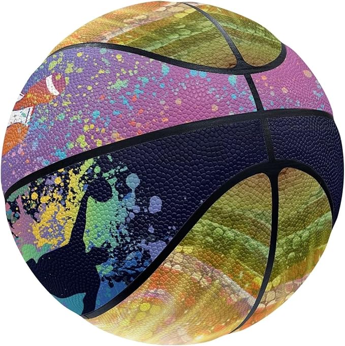 Personalized Basketball Leather Basketball Custom Basketball with Your Personalized Pictures Text Sports Equipment