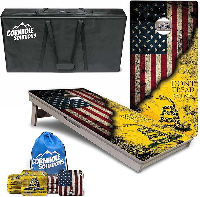 Tournament Cornhole Bundle - Regulation 2'x4' Set 3/4" Baltic Birch (DTOM/WTP Bundle)