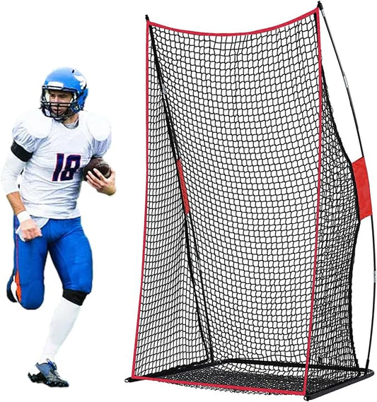 Football Net Portable Football Throwing Net Football Kicking Cages for Throwing