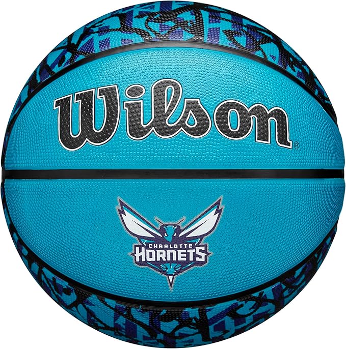 WILSON NBA Team Graffiti Basketballs - Size 7-29.5"