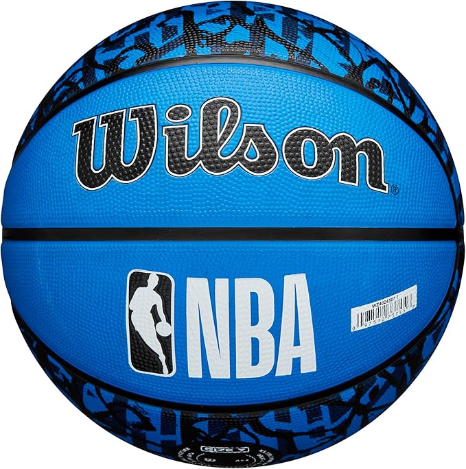 WILSON NBA Team Graffiti Basketballs - Size 7-29.5"