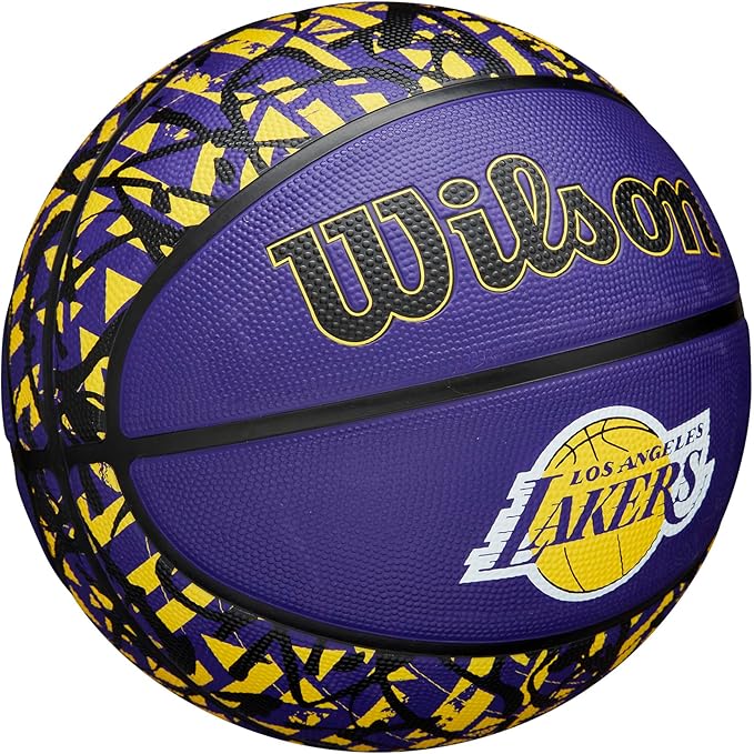WILSON NBA Team Graffiti Basketballs - Size 7-29.5"