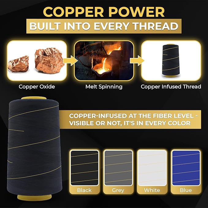 CopperJoint Pull On Knee Brace Women & Men Workout - Copper Infused Knee Sleeves for Men, Elastic Compression Knees Support Braces for Fitness, Volleyball, Basketball, Running, Sports