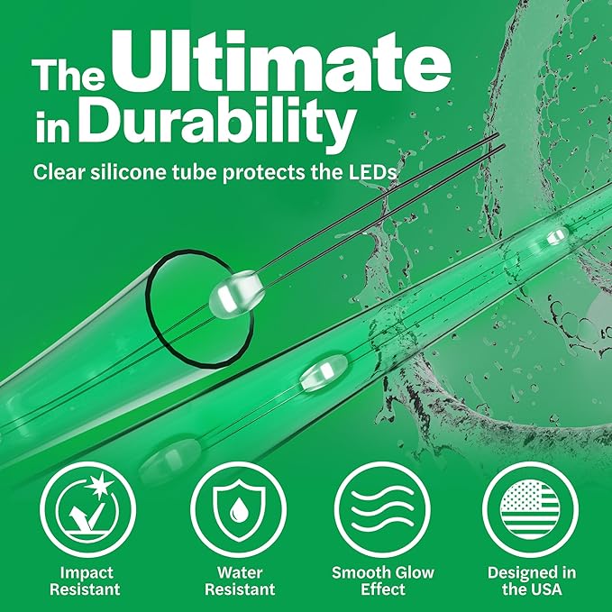 Brightz WheelBrightz LED Bike Wheel Lights - 2025 Edition with Superior Straps & LED-Weatherproof Shield! 14 Colors - Unmatched Durability, Visibility & 48+ Hours of Dazzling Illumination