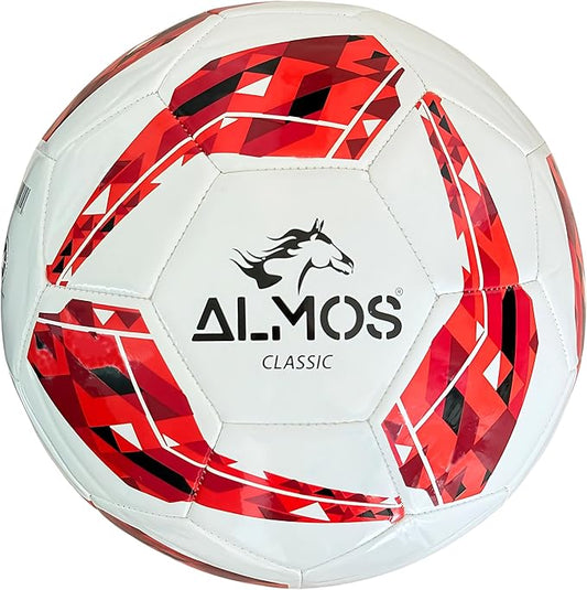 Almos Classic 32 Soccer Ball – for Club Match, Training, Match Performance, Indoor & Outdoor Soccer, Suitable for Grass & Astro | 32 Panel | for Youth & Adult Soccer Players |