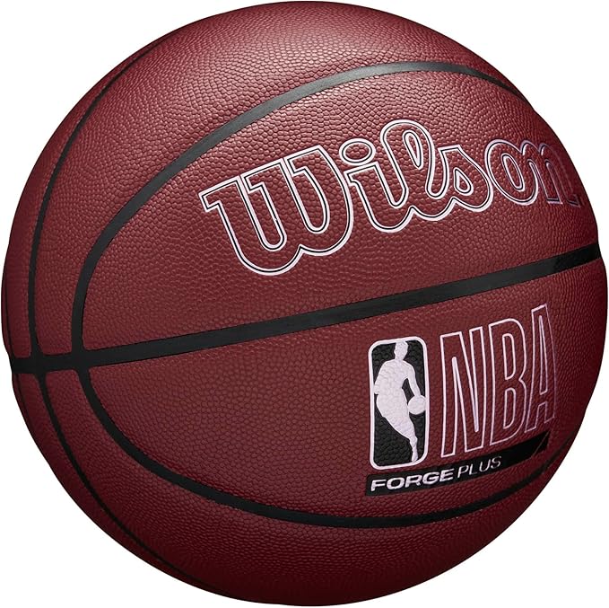 WILSON NBA Forge Plus Indoor/Outdoor Basketballs - Size 6 and Size 7