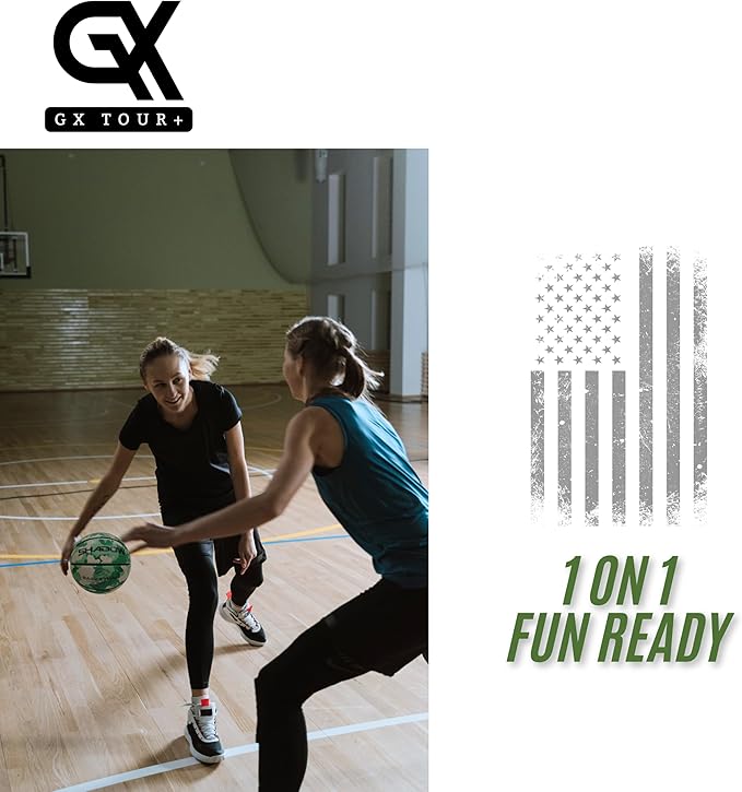 Shadow Limited Edition Basketball, Regulation Size 7, 29.5 inches, White Grey. Indoor and Outdoor. Great Gift idea.