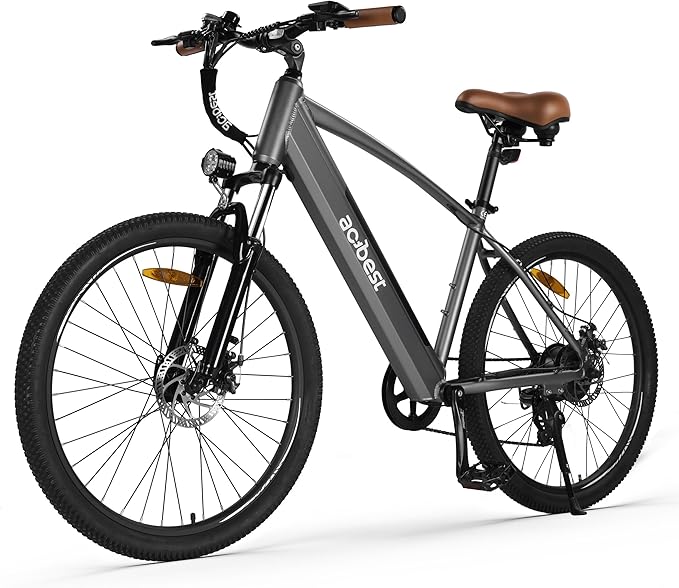 Core Electric Bike for Adults - Peak 1000W/1200W Brushless Motor Ebike, 468&500Wh Removable Built in Battery 26&27.5X2.1 Tire Step Over Bicycle with 7 Speed, Commute E Bikes