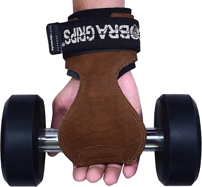 Cobra Grips PRO Weight Lifting Gloves Heavy Duty Straps Alternative Power Lifting Hooks for Deadlifts Adjustable Neoprene Padded Wrist Support Bodybuilding