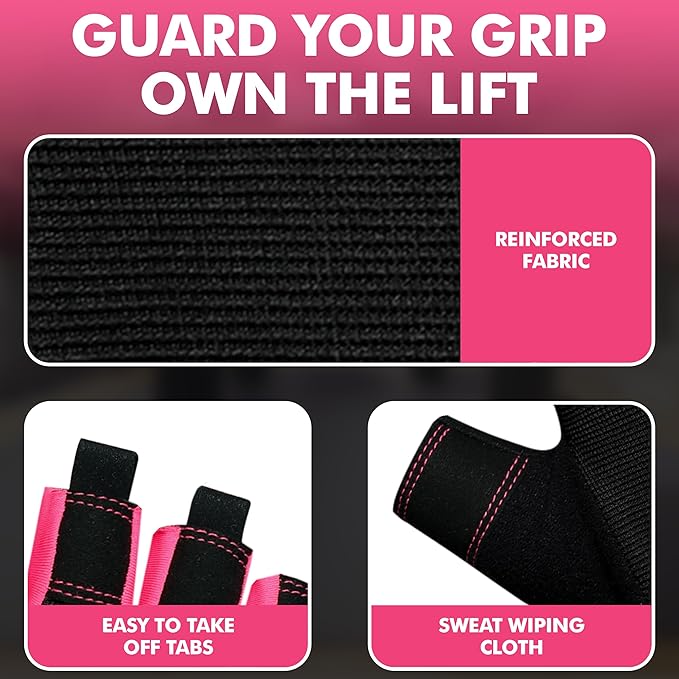 Gym Gloves for Weight Lifting,Workout Gloves with Full Palm Protection–Breathable Fitness Glove for Men & Women,Powerlifting,Pull Ups,Cycling,Gym Training
