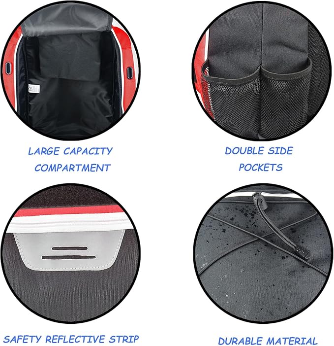 WOLT Youth Baseball Bag - Bat Backpack for Baseball, T-Ball & Softball Equipment & Gear, Bat & Glove Holder, Large Main Compartment for Helmet & accessories, Separate Shoes Compartment, Fence Hook