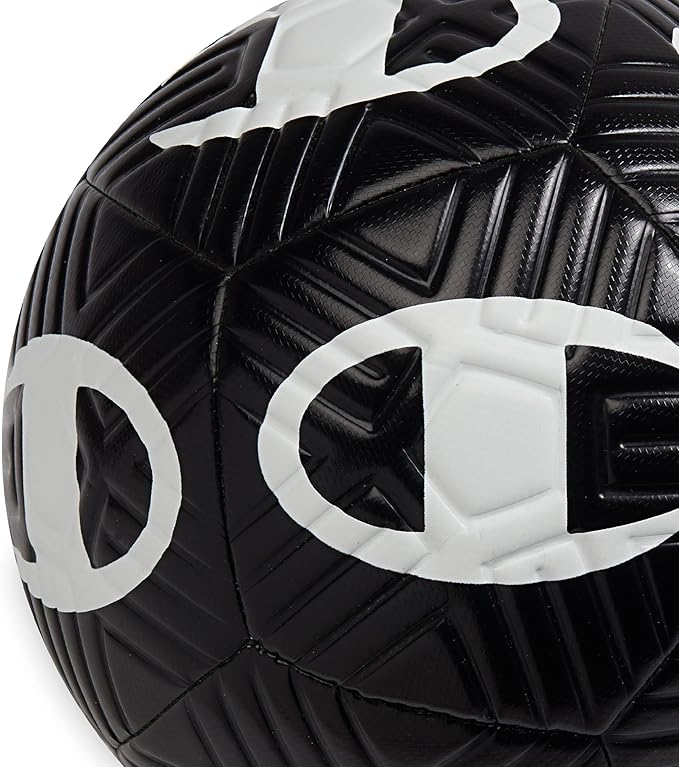 Champion Youth & Adult Soccer Ball - Paneled Design, Enhanced Control, Durable Cover & Butyl Bladder, for Indoor & Outdoor Training, Sizes 3, 4, 5, Includes 6" Pump