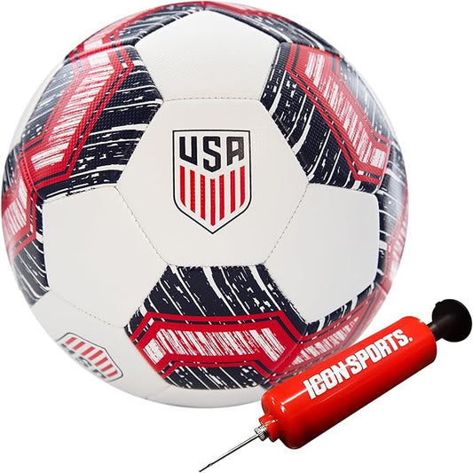 Icon Sports Officially Licensed Tottenham Hotspur Regulation Size 5 Soccer Ball