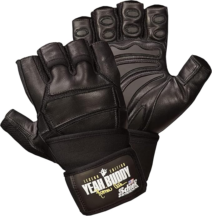 Schiek Ronnie Coleman Signature Series Lifting Gloves - Weight Lifting Grip Gloves /Size : XX-Large