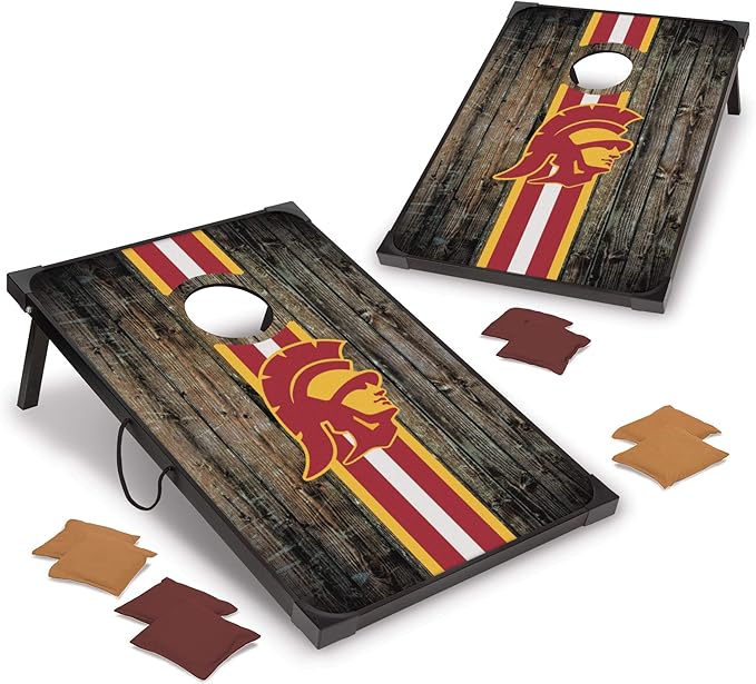 Wild Sports NCAA 2' x 3' MDF Deluxe Cornhole Set - with Corners and Aprons