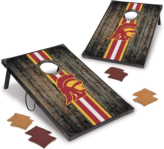 Wild Sports NCAA 2' x 3' MDF Deluxe Cornhole Set - with Corners and Aprons