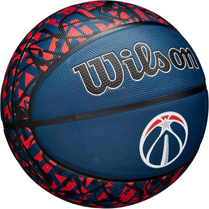WILSON NBA Team Graffiti Basketballs - Size 7-29.5"