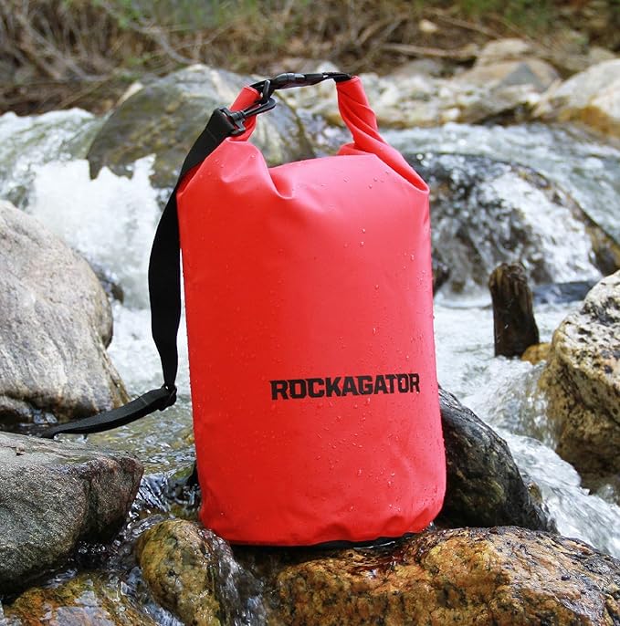 Waterproof Dry Bags 100% Water Proof Dry Bag with Detachable Shoulder Strap | Can Be Submersed in Water and Will Keep Your Gear Dry on the River, Lake, Raft, Kayak (10L, 20L, 30L, 50L)