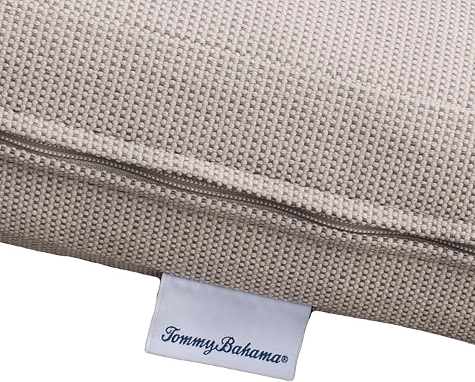 Tommy Bahama Bench Cushion, 50" X 19" X 2.5", Bamboo Bay Sand