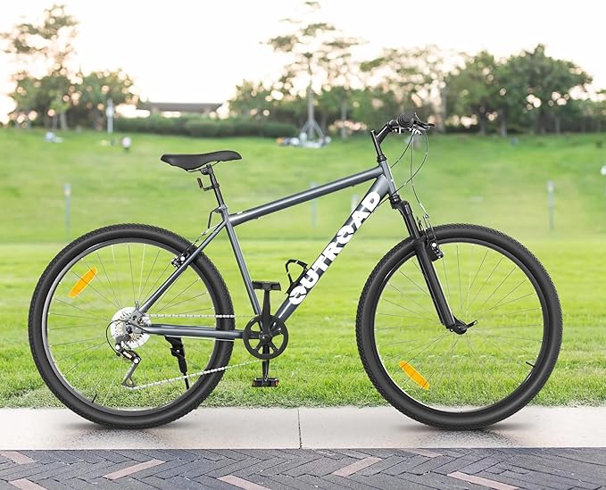 Beterland 26 Inch Mountain Bike, 1/7/21 Speed Comfort Bike wth Dual V Rakes, Bikes for Adults with Front Suspension and High Carbon Steel Frame, Bicycle with Adjustable Ergonomic Seat