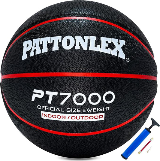 Basketball 29.5" - Official Size 7-Composite Leather - Indoor/Outdoor Basketball Ball for Adult Men