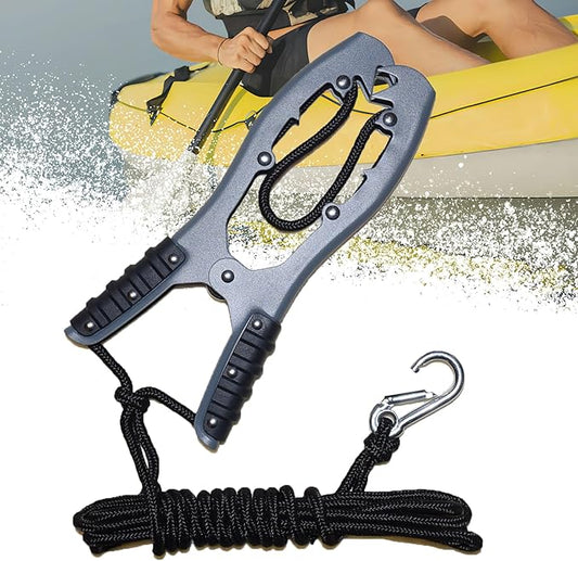 Kayak Brush Gripper - The Anchor Clamp for Easy Anytime Docking - Secure Your Kayak, Canoe, or Boat with Confidence